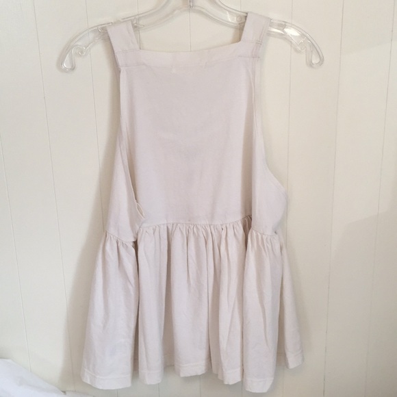 UO Baby Doll Lace Up Top - Picture 3 of 7